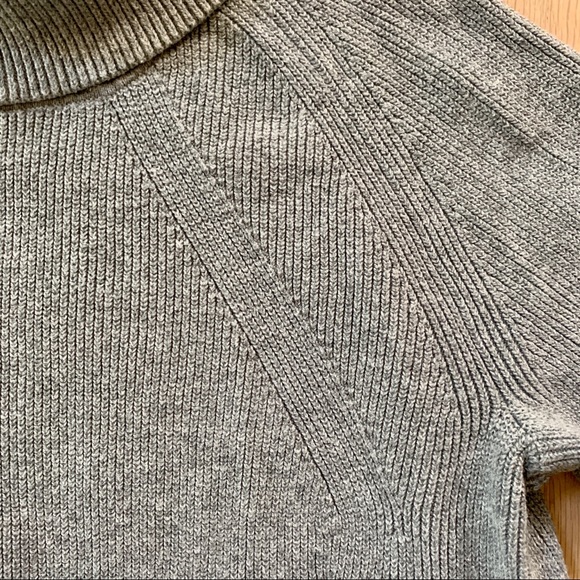 BANANA REPUBLIC Cowl Neck Cotton Sweater - Picture 2 of 5
